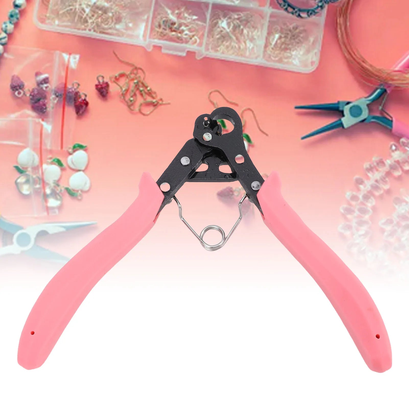 9 Pin One Step Looper Pliers for Jewelry DIY Metal Craft Wire Bending Tool Consistent Loop Creating Craftsmanship Essential