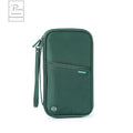 RFID Travel Passport Holder Waterproof Document Organizer Wallet Large Capacity Ticket Card Bag for Men Women Family Trip