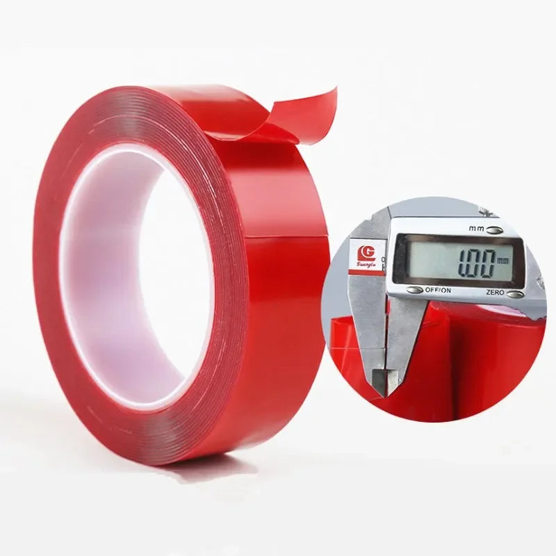 300cm Transparent Silicone Double Sided Tape Sticker For Car High Strength High Strength No Traces Adhesive Sticker Living Goods
