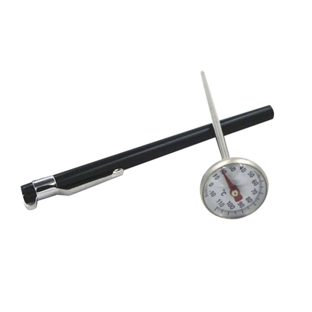 New Portable 1PCS Stainless Steel Thermometer Kitchen Probe Food Tea Water Meat Milk Coffee Foam BBQ Temperature Tester