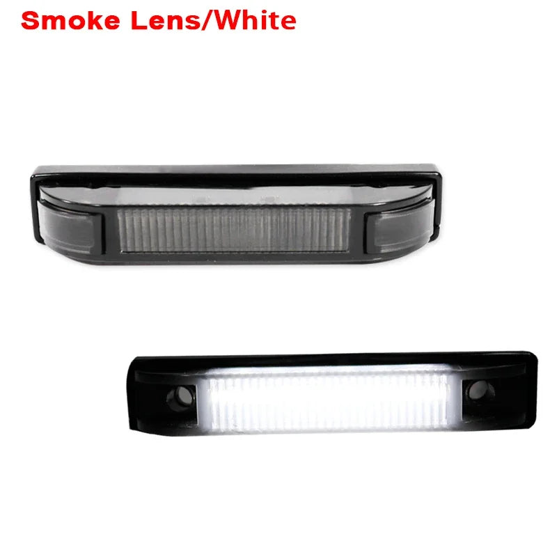 iJDM Car Fender Flare Side Marker Lamps for Jeep Wrangler TJ JK and JL Bushwacker Flat Style Fender Flares Turn Signal Lights