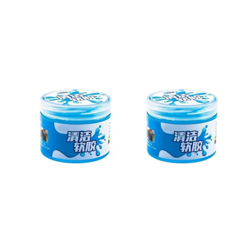 Car Cleaning Gel Slime Magic Mud Auto Interior Computer Keyboard Dirt Clean Dust Remover Gel Car Wash Interior Cleaning Tools