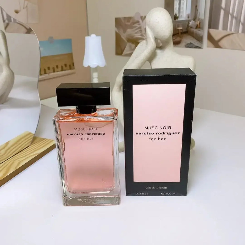 Elegant Musk Floral Eau de Toilette for Women, Luxury Pink Bottle Perfume, Day to Night Fragrance