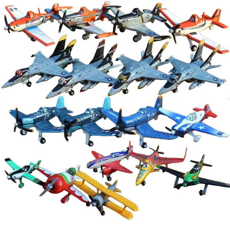Pixar Planes Alloy Airplanes Toy Collection - Die-Cast Model Planes for Kids And Collectors