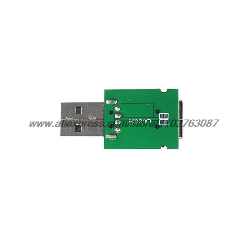QC Deceiver Qualcomm QC2.0/3.0 Boost Automatic Detection Tester Voltage 9V12V20V Deceiver USB Port