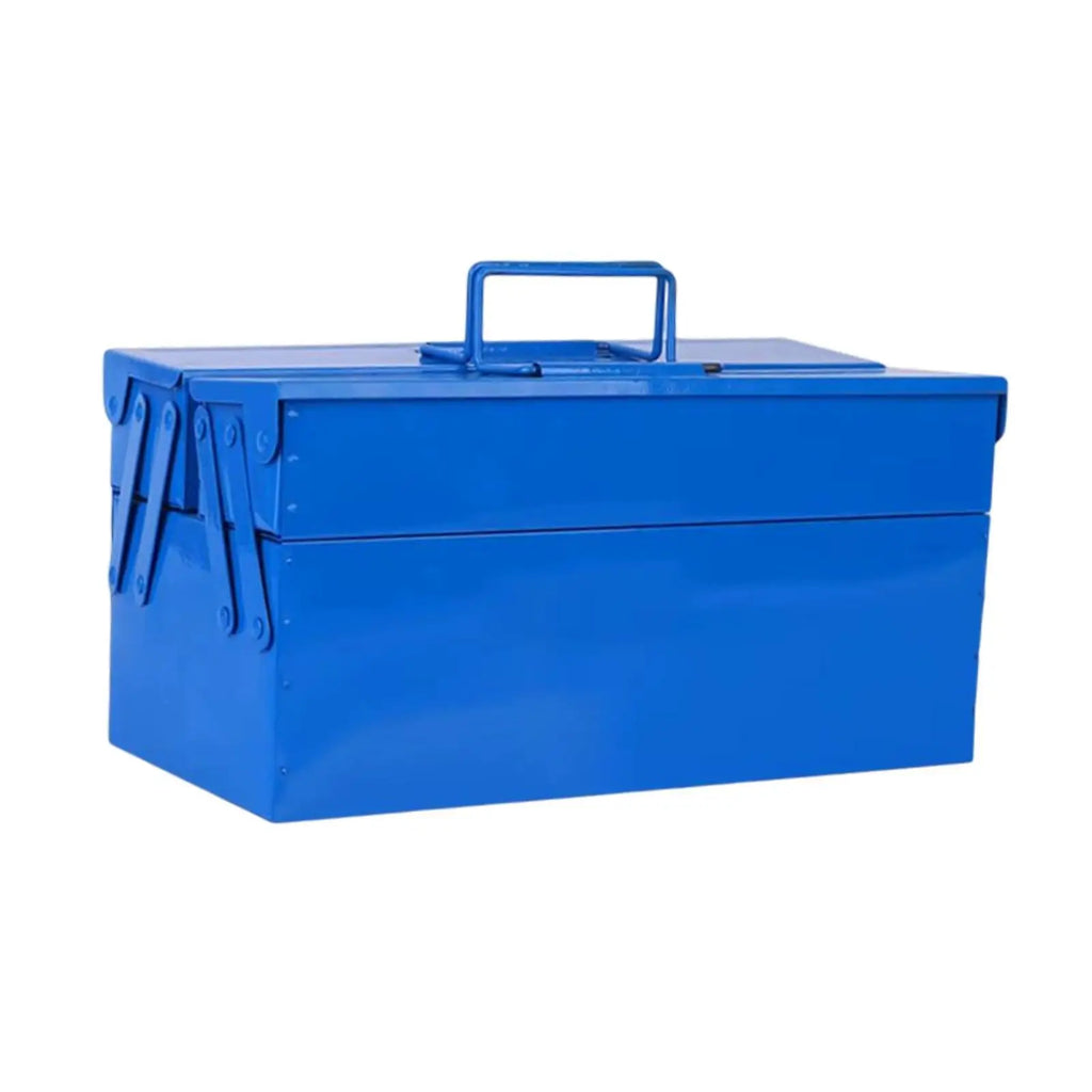 Metal Tool Box with Double Handle Container for Easy Classification Multipurpose Professional Suitcase Household Tool Organizer