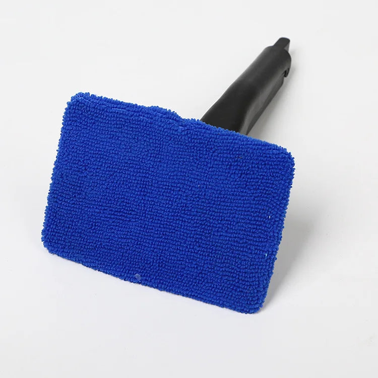 Car Window Cleaner Brush Kit Windshield Cleaning Wash Tool Inside Interior Auto Glass Wiper With Long Handle Car Accessories