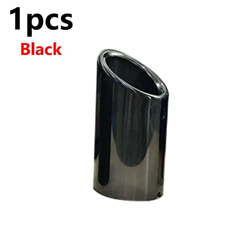 75mm Carbon Car Rear Exhaust Tail Pipe Muffler Throat 3 Colors For BMW 3-serier F30 F31 F32 5-serier F10 F11 F18 520i 523i 525