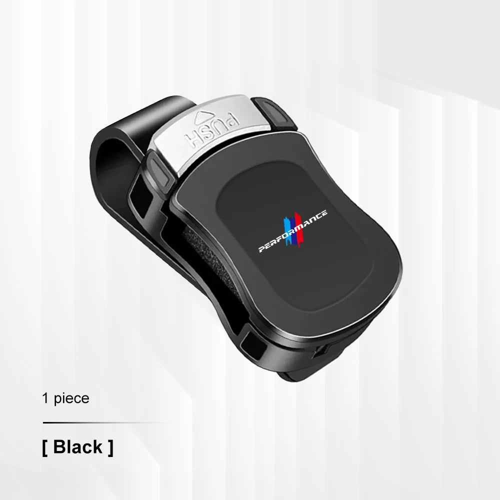 Car Visor Glasses Storage Clip Sunglasses Holder for BMW X1 X3 X4 X5 X6 F15 F16 1 3 5 6 7 Series G30 G32 G11 F48 F39 520 525 320