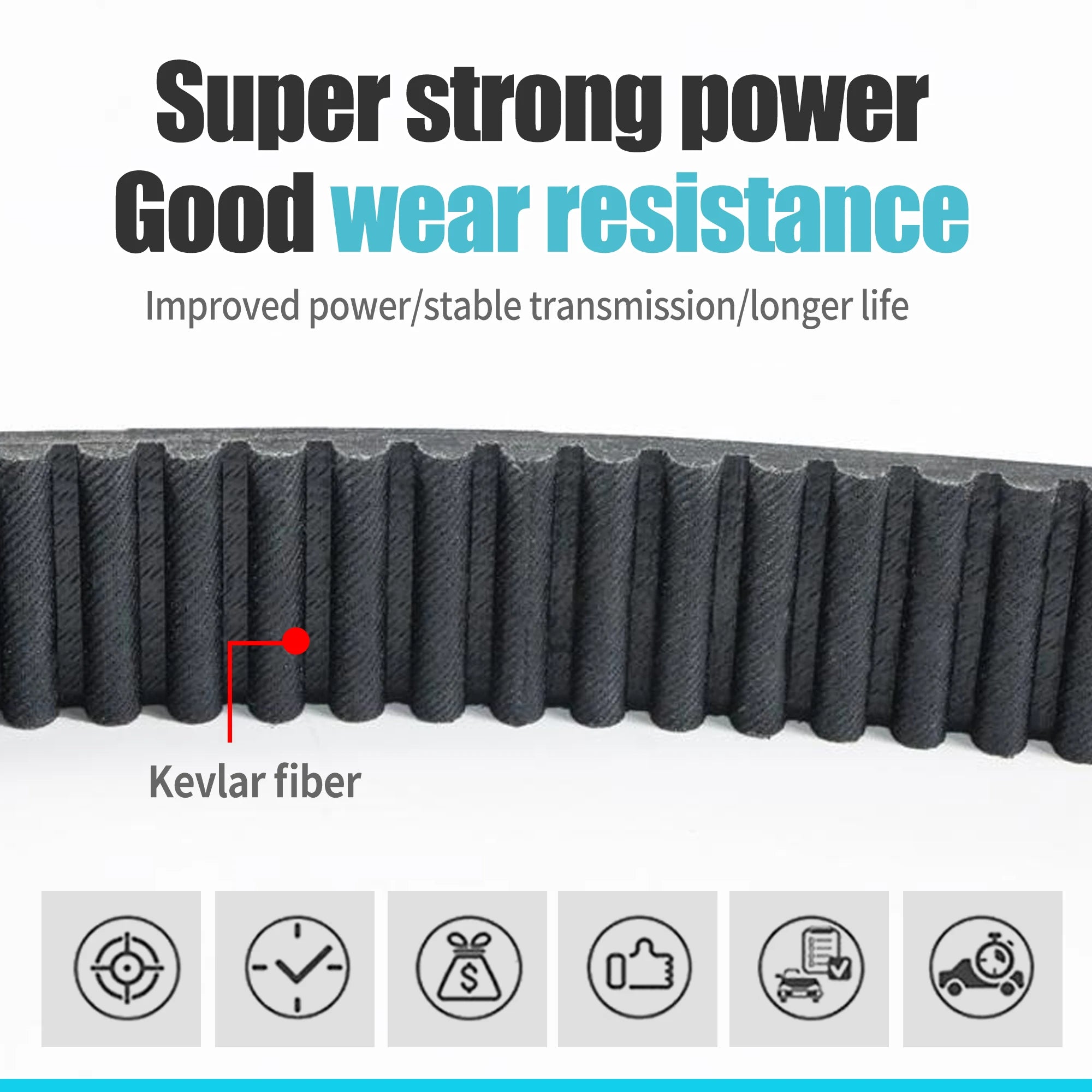 Motorcycle Transmission Belt Driving Chain TMAX530 XP530 2013 2014 2015 Fit For Yamaha TMAX 530 2012 - 2016