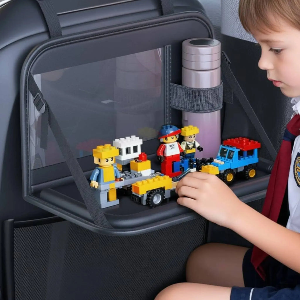 Foldable Car Tray Table Long-Lasting Backseat Tray Table Foldable Car Desk Space Saving Sturdy for Travel