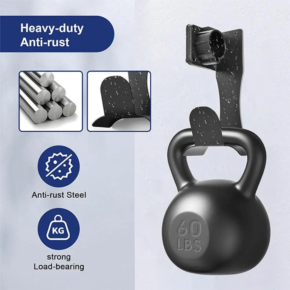 Charger Holder Wall Mount Stainless Steel Electric Vehicle Charging Cable Organizer With Connector Base U-Hook Duty Cord Dock