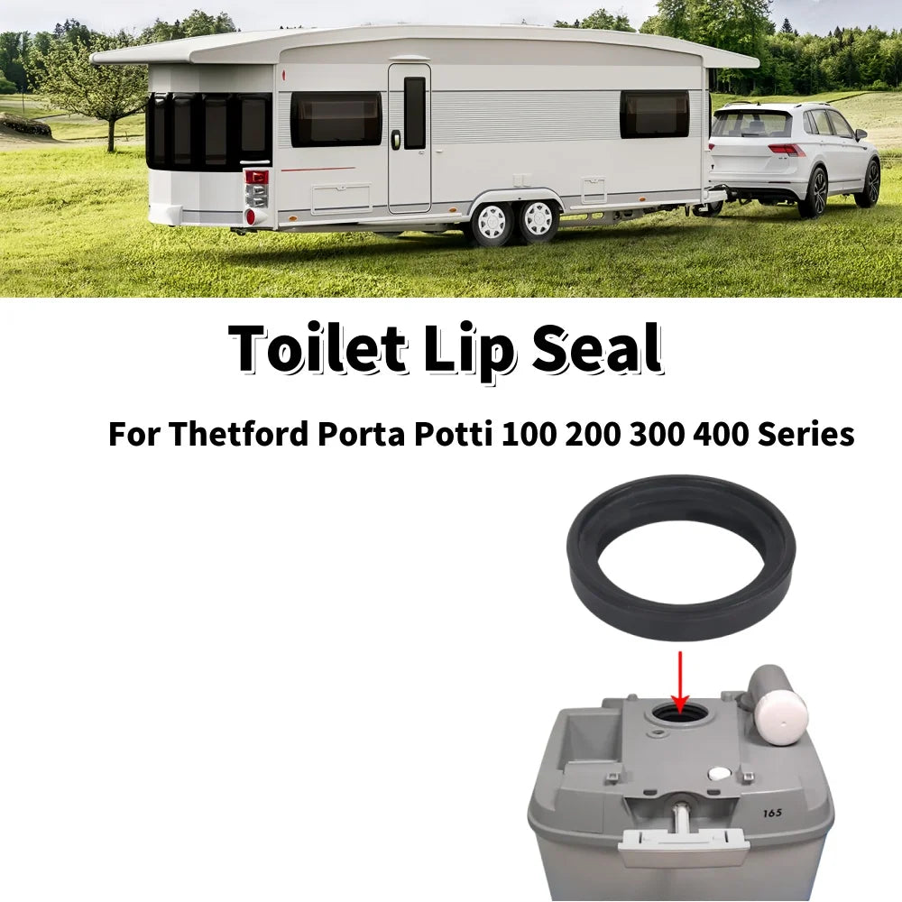 1PCS Campervan Toilet Lip Seal For Thetford Porta Potti 100 200 300 400 07101 Caravan Portable Toilet Sealing Accessories