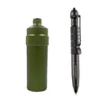 Waterproof Seal Bottle Aluminum EDC Survival Kit Capsule/Pill Airtight Case Outdoor Tools Seal Tank Storage Container