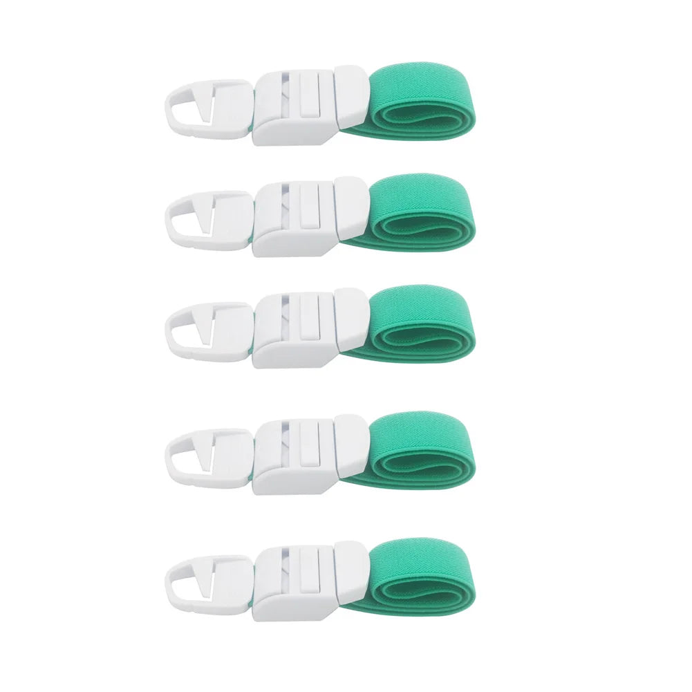 5/10pc Buckle Type Medical Tourniquet Quick Release First Aid Bandage Life Saving Hemorrhage Control for Camping Safety Survival