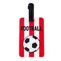 1PC New Football PVC Travel Luggage Tag Women Men Boarding Pass Luggage Tags Suitcase Tags Name ID Address Lable Luggage Label