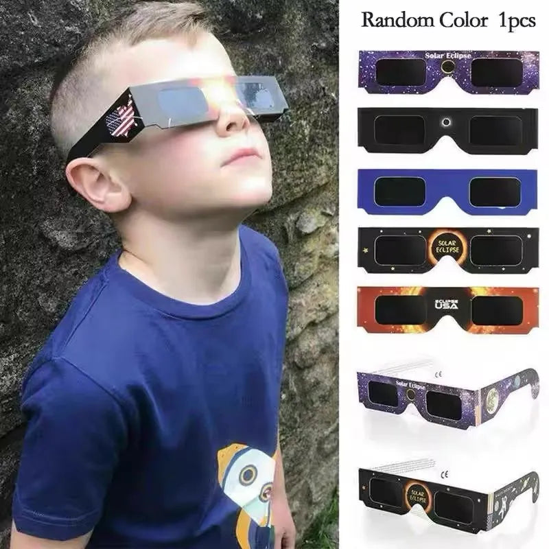 Approved Solar Eclipse Glasses Eyes Eyewear Safe Direct Sun Viewing Observe Total Eclipse Glasses Gafa Eclipse Solar Homologadas