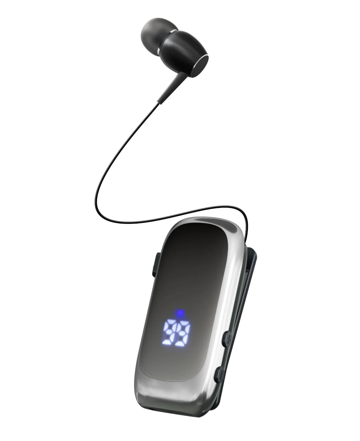 2026 K88pro Hebrew V6.0 Bluetooth Clip on Headset Mini Business Headphones Wireless Earphone Lotus Earbud Handsfree 20H Working