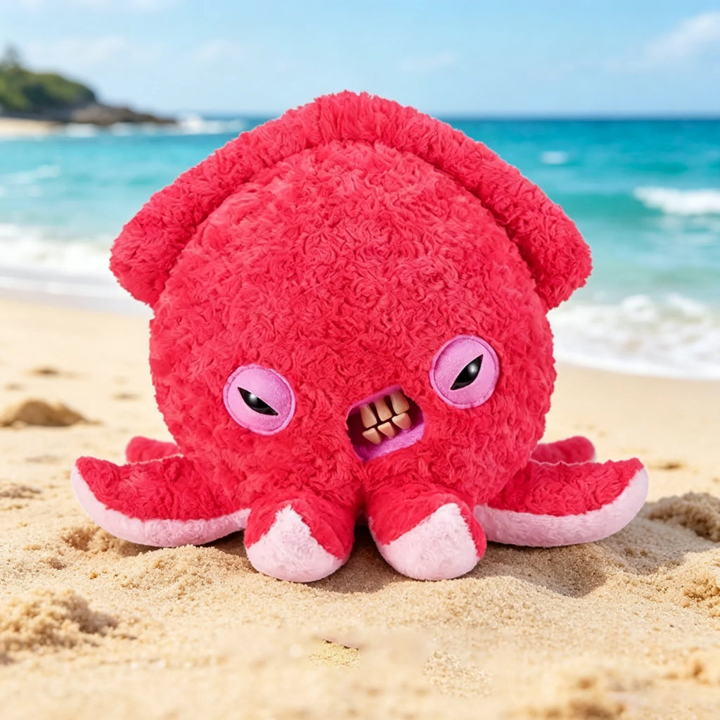 Original Fuggler Chonky Series Plush Toy Weird Ugly Monster Doll Octopus Elephant Capybara Frog Collectible Gift Home Decor 38CM