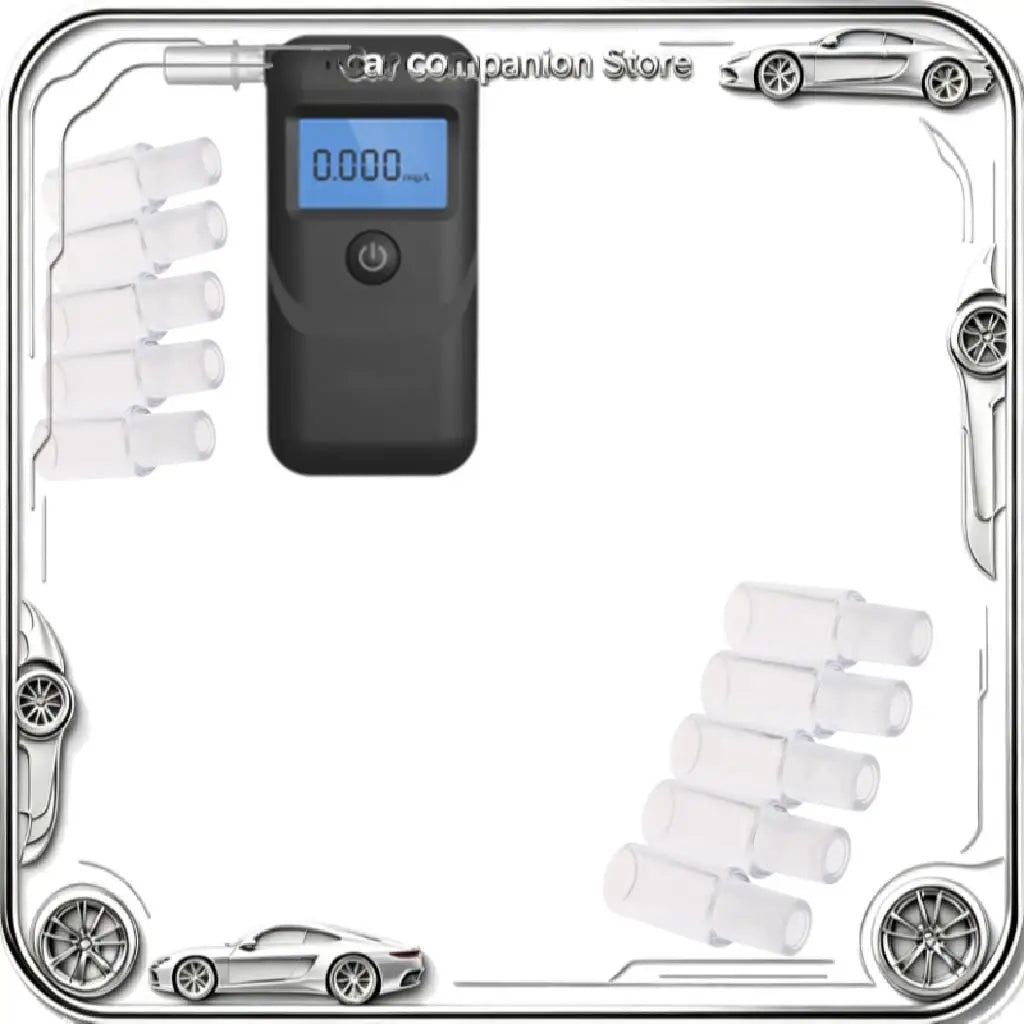 Blow Tips Quick Installation & Lightweight Mouthpieces Driving Test Accessories for Portable Breathalyzer 11UD