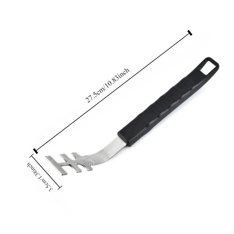 1Pc Anti-Scald Grill Grate Lifter Heat-Resistant Cooking Grate Lifter Tool Grill Tools Accessories For Lifte The Grill Net BBQ