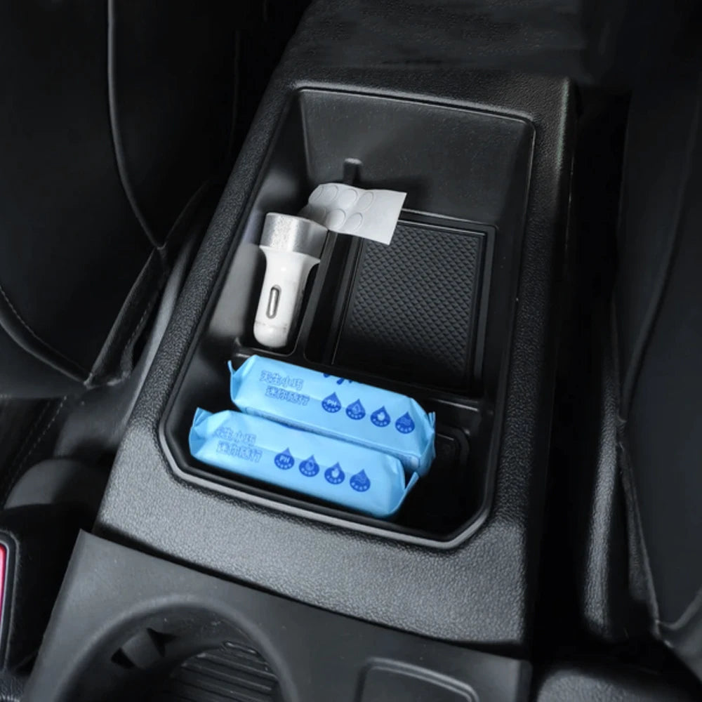 For Audi A3 8Y 2024 2025 2026 Armrest Storage Box Center Console Tray Holder Organizer Plate Stowing Car Interior Accessories