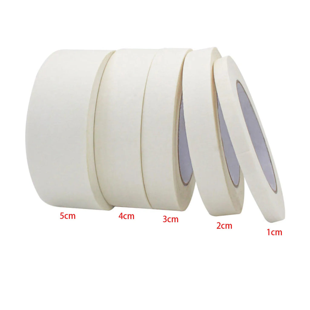 1 Roll Masking Tape 50M Length , General Purpose Paper White Painters Tape Bulk for Painting, Labeling,Art,Office,Home,Craft