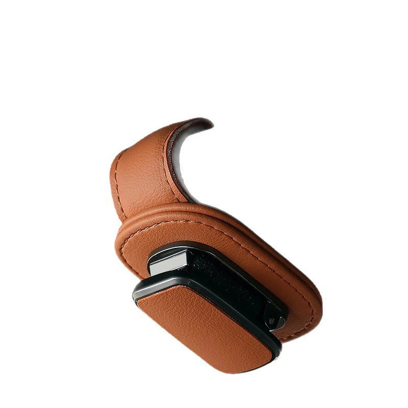 Car Glass Holder Car Sun Visor Glass Storage Car Interior Supplies Car Ticket Sunglasses Holder