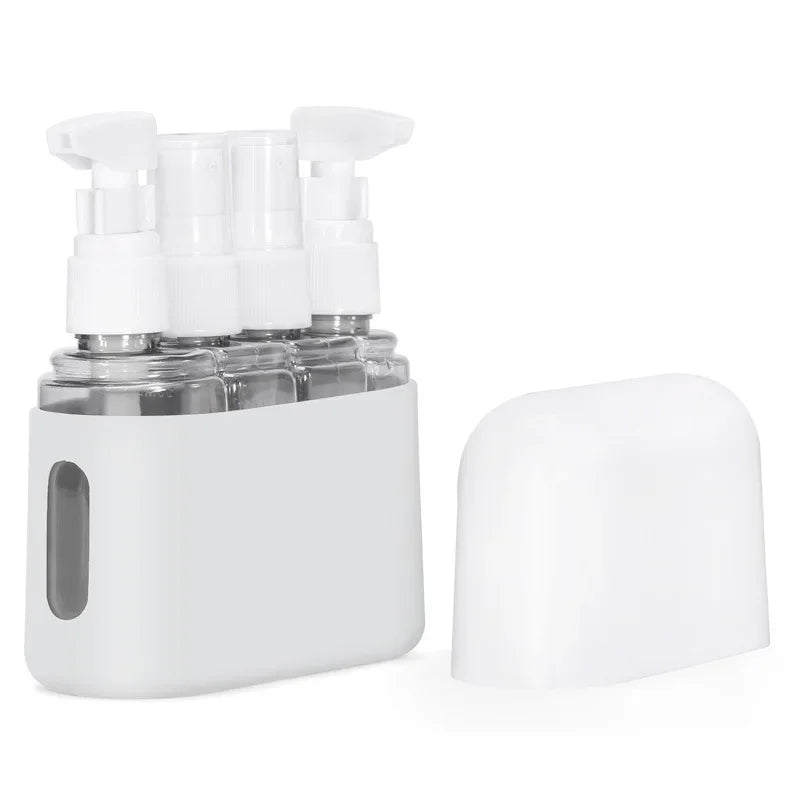 Travel Bottles Leakproof | Silicone TSA Toiletry Containers for Shampoo/Lotion - Gym & Outdoor Organizer
