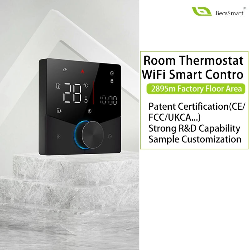 ZigBee/Wifi Warm Floor Room Heating Thermostat Temperature Controller For Water/Electric/Gas Boiler Tuya Smart Life Alexa Home