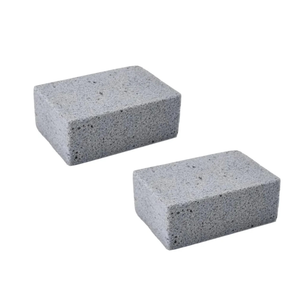 BBQ Grill Cleaning Brush Brick Block Barbecue Cleaning Stone Pumice Brick for Barbecue Rack Outdoor Kitchen BBQ Tools Convenient