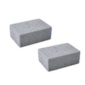 BBQ Grill Cleaning Brush Brick Block Barbecue Cleaning Stone Pumice Brick for Barbecue Rack Outdoor Kitchen BBQ Tools Convenient