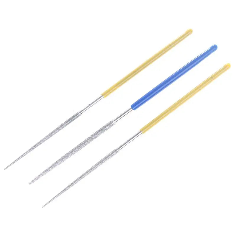 For Grinding Metal Jewely Stone Wood Dia.2mm Small Round Needle Files Customizable Alloy Hand Tools