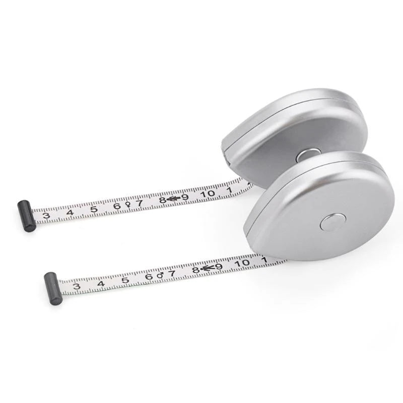 150cm/60inch BMI Calculator with Push-Button Retract Design BMI Measuring Tape