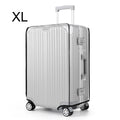 Transparent Waterproof PVC Suitcase Protector, Wear Resistant Dustproof Cover for 20-28 Inch Wheeled Trolley Luggage