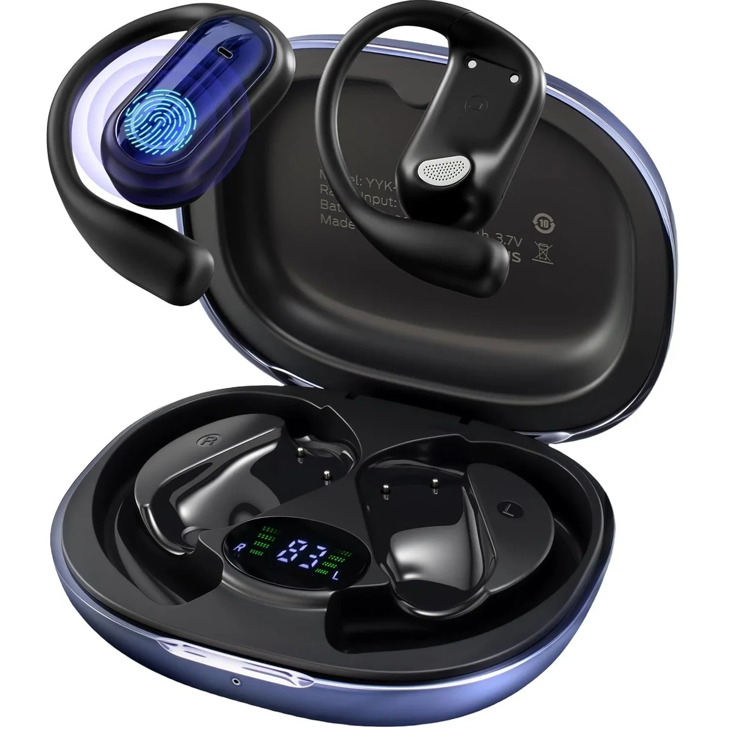 TWS 3-in-1 AI Translator Earbuds 144 Languages Noise Cancelling Bluetooth 5.4 Headset Instant Translator Smart Voice Real Time