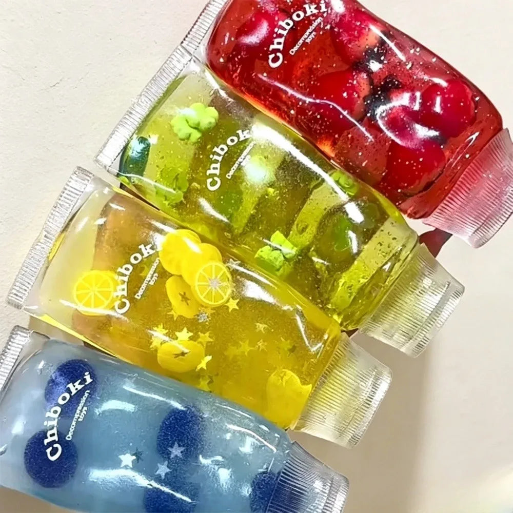 New Toothpaste Stress Ball Shapeable Squishy Toy Non-Bounce Jam Vaseline Feel ASMR Fidget Toys for Adults Anti Stress Gifts