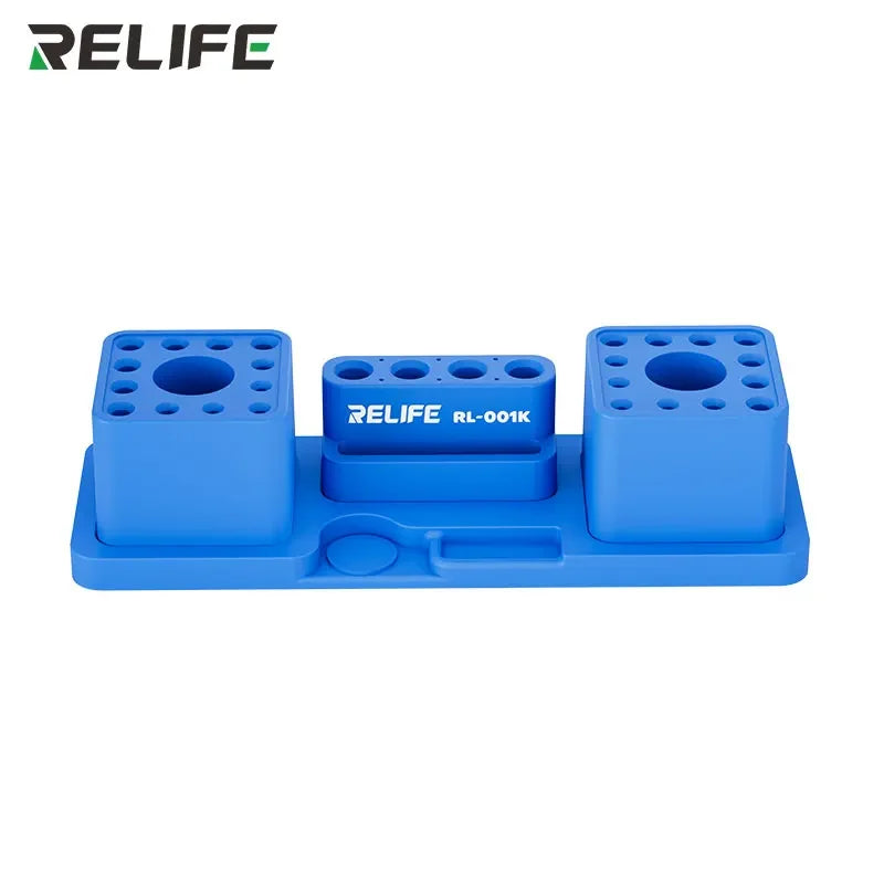 RL-001K Magnetic Repair Tool Box, Portable Detachable Storage Case for Screwdrivers, Tweezers, Electronics DIY Accessories