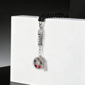 metal Car Mirror Rearview Pendant Auto Interior Decor Pendants Aluminum Wheel With Shock Absorber Ornament Hanging Accessories