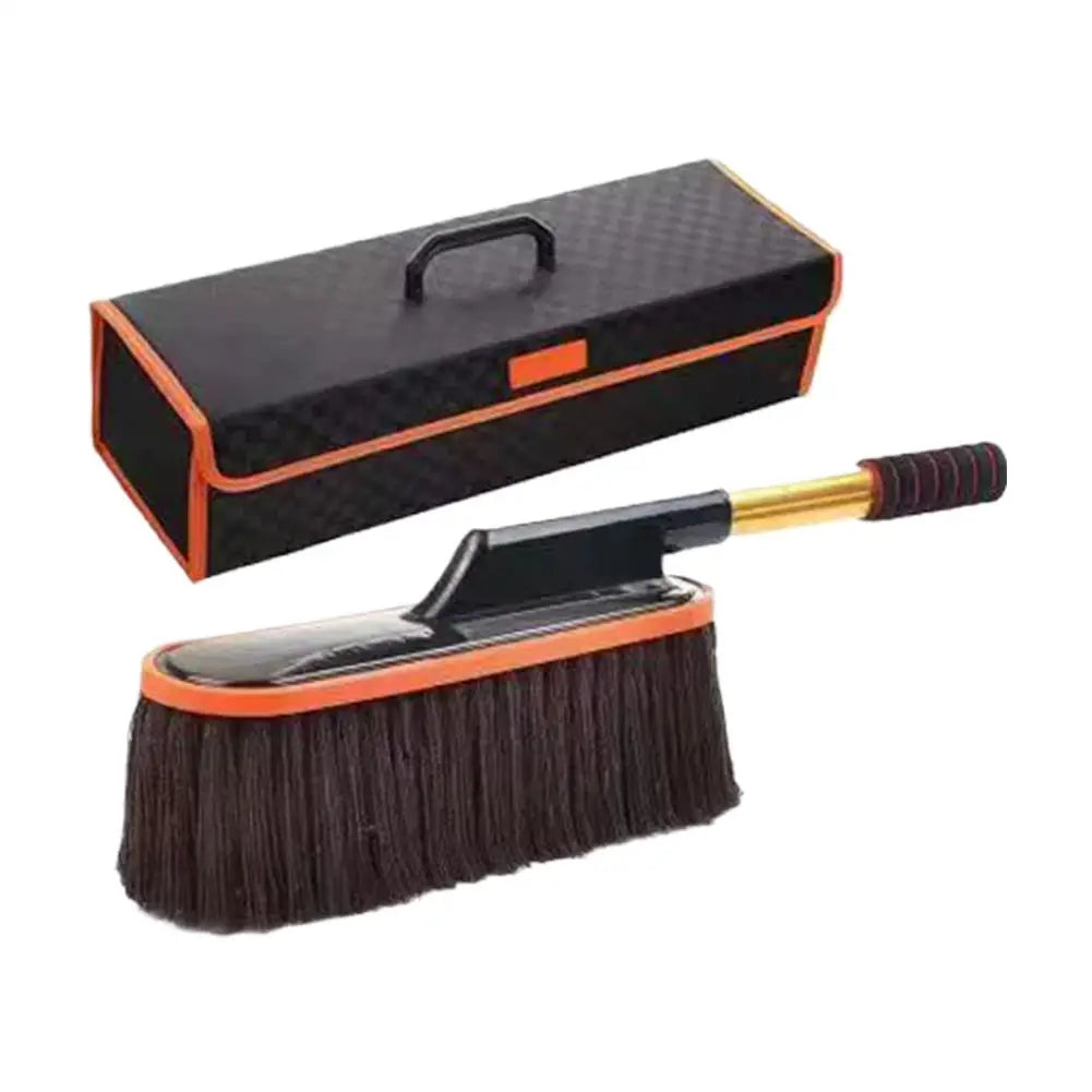 Car Duster Exterior with Extendable Handle Car Cleaning Tool Dust Remover Soft Non-Scratch Cleaning Brush For Car Home Dusting