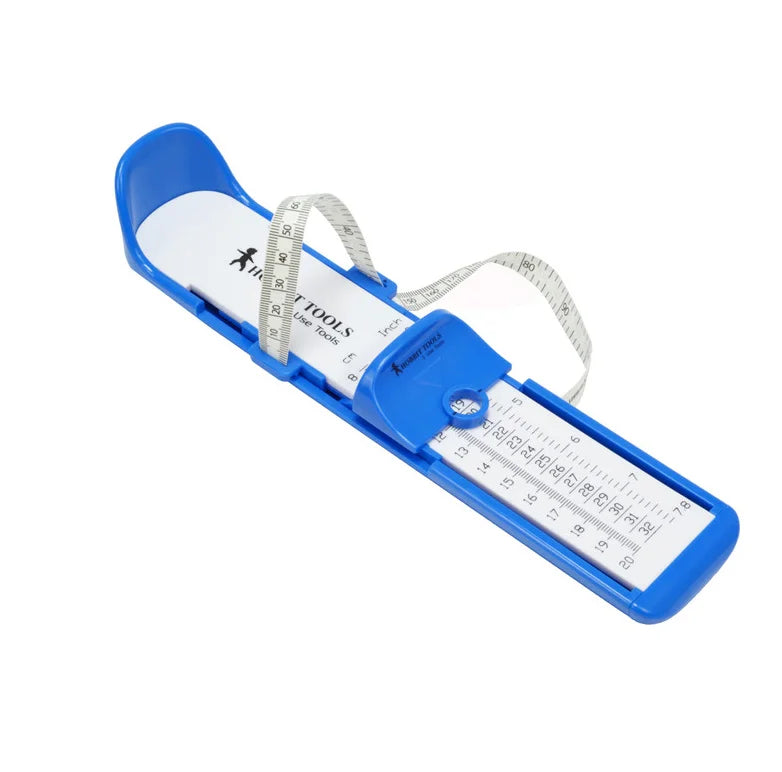 1pcs 0-30cm 18-48 Euro Size Professional Foot Measuring Gauge Children Adult Shoe Measure Tool Sizer Shoe Calculator for Choose