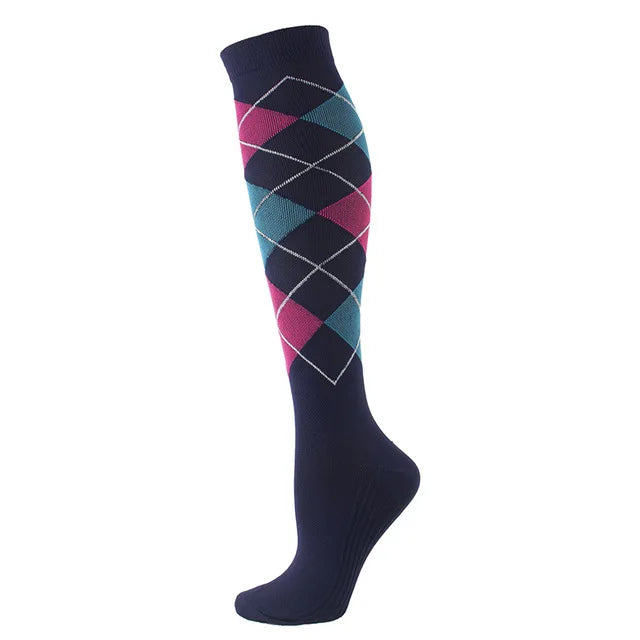 Compression Stockings Men Women Crossfit Golfs For Running Anti-slip Outdoor Sports Compress Nursing Varicose Veins Anti Fatigue