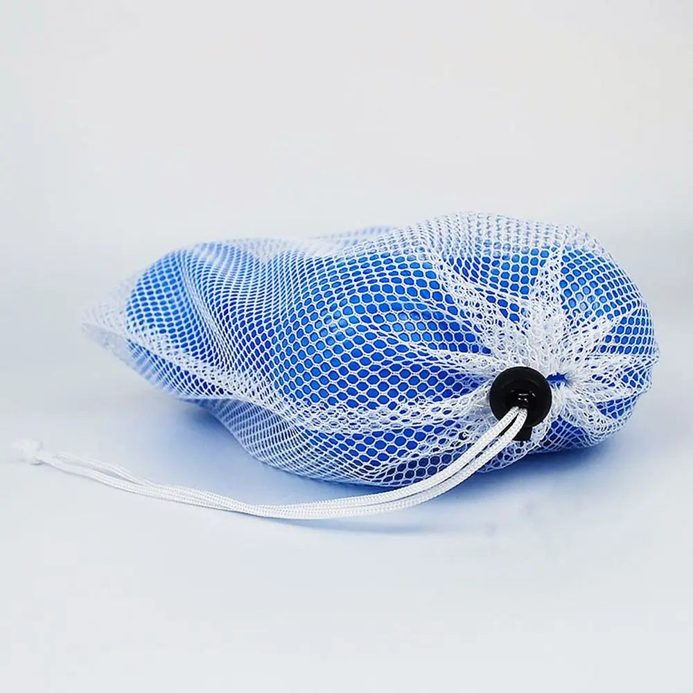 Durable Nylon Mesh Drawstring Storage Pouch Bag Multi Purpose Home Travel Outdoor Activity Pouch Laundry Bag