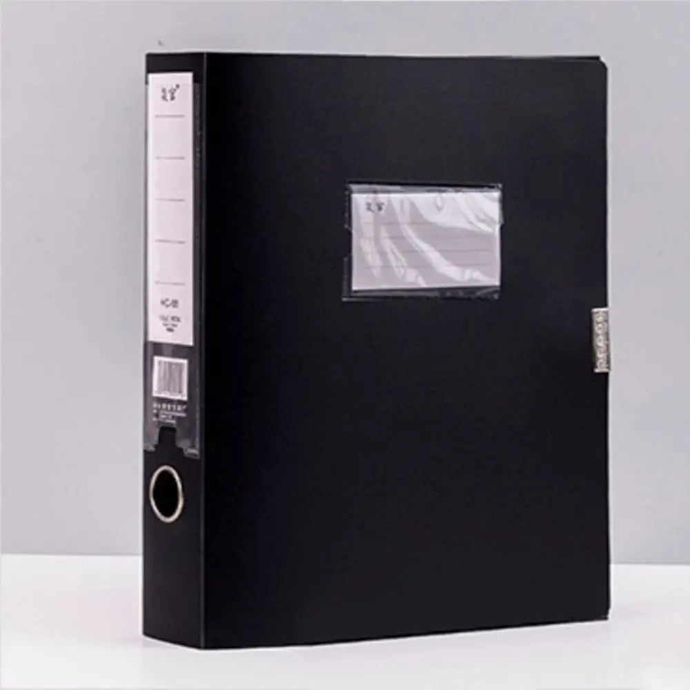 Multifunctional A4 File Organizer Box Thickened Dustproof File Paper Organizer Morandi Color PP Plastic Document Case