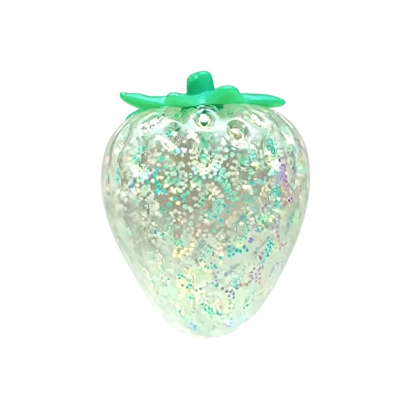 Cute Strawberry Stress Relieving Toy Strawberry Decoration Children's Party Gift Stress Relieving Soft Touch