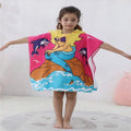 Beach Towel For Kids Hooded Bath Towel Poncho Kids  rabbit pattern Baby Towel For Girls 2-6 Years Bathroom Beach Swim Cover