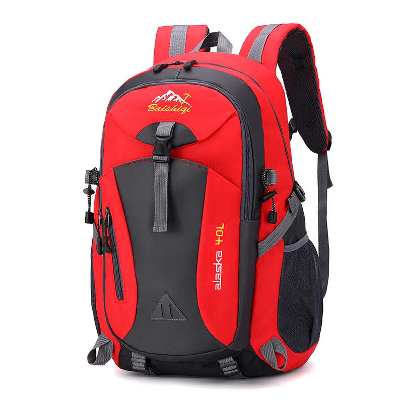 40L Outdoor Camping Backpack Nylon Waterproof Hiking Travel Sport Bag For Men Women Ultralight Climbing Trekking Backpack