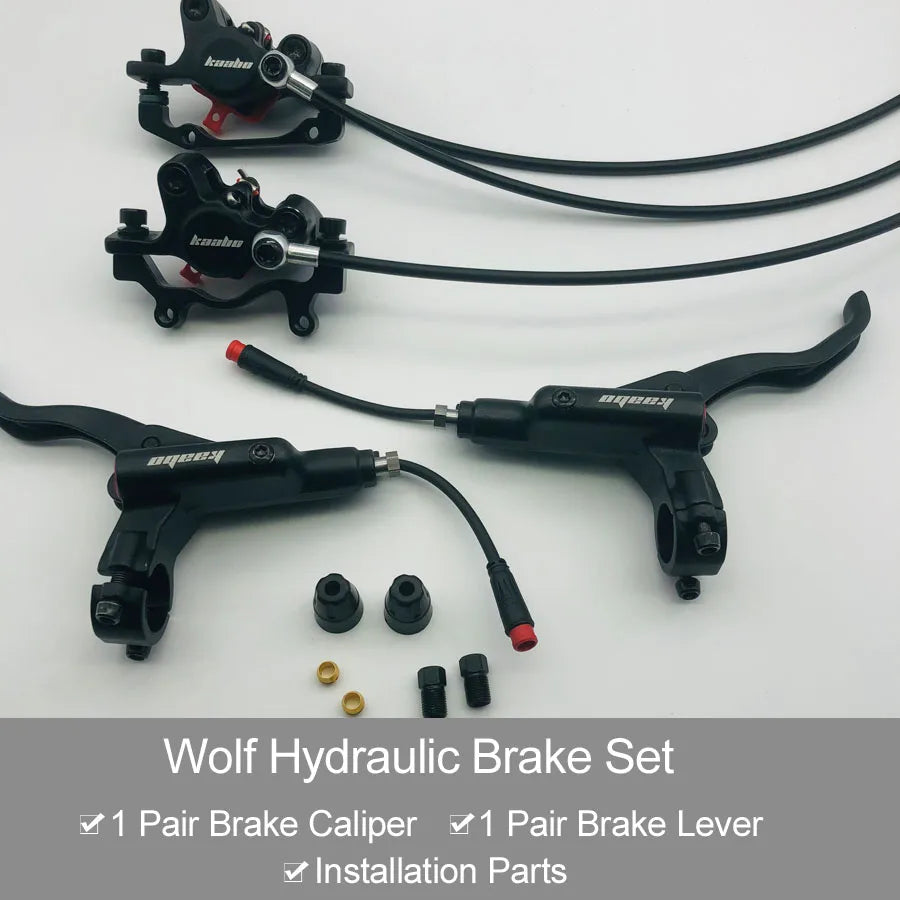 Hydraulic Brake Lever Oil Brake Bar for Kaabo Electric Scooter Original Accessories Mantis Wolf Warrior King GT 8inch 10inch