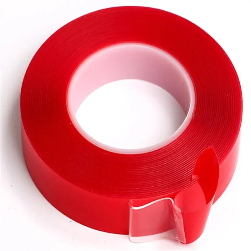 300cm Transparent Silicone Double Sided Tape Sticker For Car High Strength High Strength No Traces Adhesive Sticker Living Goods