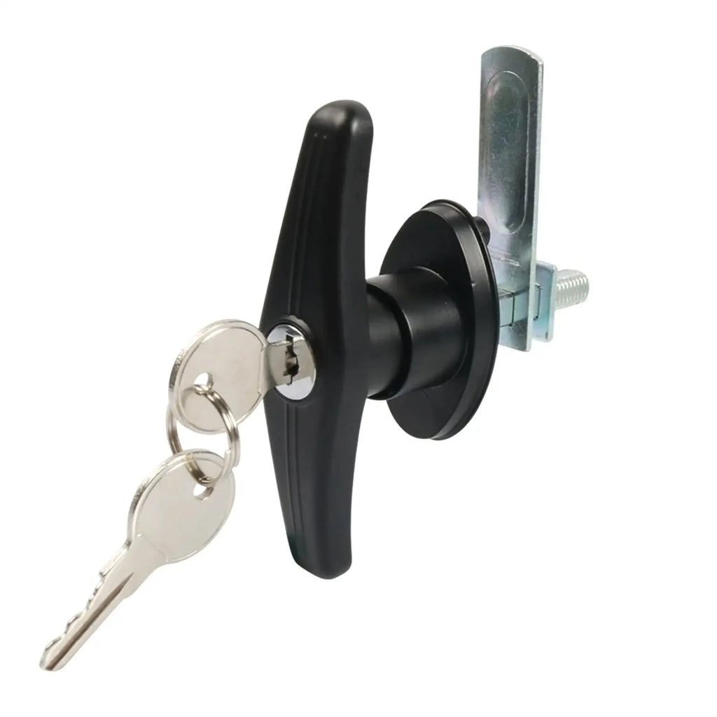 Camper Door Latch Zinc Alloy Heavy Duty Security Rv Door Handle Deadbolt Lock For Motorhome Travel Entry Cargo Interior Exterior
